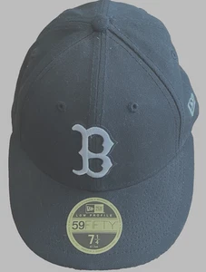 Boston Red Sox Black New Era 59Fifty MLB Baseball Team Cap New No Tags - Picture 1 of 6