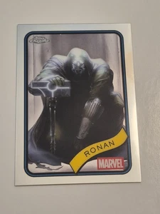 2025 Topps Chrome Marvel - #157 RONAN - Marvel Comics - Picture 1 of 2