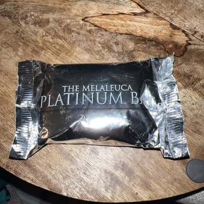 Melaleuca The Platinum Bar Sabonete Natural 4,5 oz Corpo de Banho Novo - Imagem 1 de 4