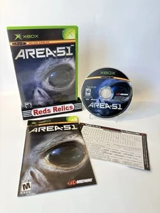 Área 51 (Original Xbox, 2005) CIB Completo Inmaculado Estado + 1 año de Garantía - Imagen 1 de 16