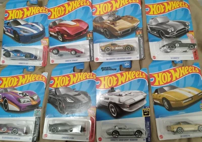 Fundiciones Corvette surtidas Epic Hot Wheels (lote de 8) Foto 1 de 4