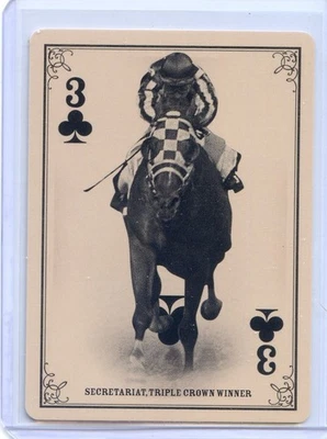 2013 Panini Golden Age Playing Cards #28 Secretariat - Image 1 of 3