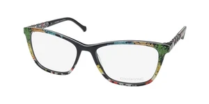 NUOVI OCCHIALI DA VISTA COCO SONG CV230 OCCHI BLU 3 NERI ITALIA DONNA FULL-RIM CAT EYE - Foto 1 di 8