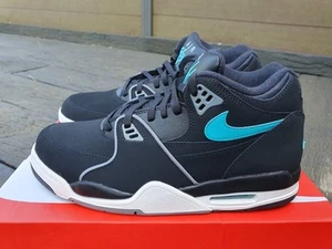 Nike Air Flight '89 Black Noise Aqua UK 8,5 EUR 43 US 9,5 HF0102 001 - Bild 1 von 10