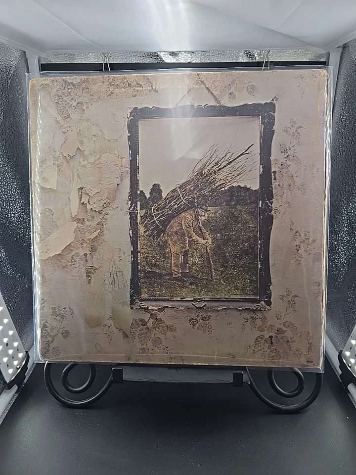 LED ZEPPELIN IV ZOSO Atlantic Records **ORIGINAL COVER ONLY-NO VINYL*** 1971 VG - Imagem 1 de 4