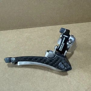 Deragliatore anteriore Campagnolo Record Carbo Titanium 10 velocità 32mm morsetto dbd53 - Foto 1 di 6