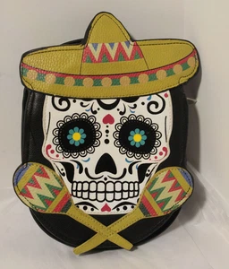 Halloween/ Day of the Dead Purse/Sleepyville Critters/Zippered Bag /No Strap - Picture 1 of 5