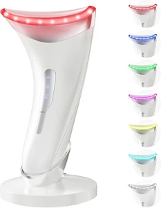 7 Color Galvanic Machines - Red Light Therapy for Face and Neck, Face Massager T - Picture 1 of 6