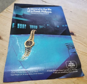 1970s Patek Phillipe Nautilus Original Advert - Picture 1 of 5