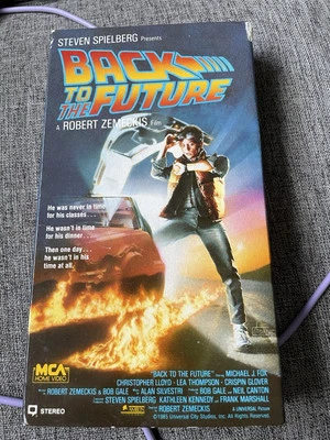 Back To The Future VHS 1985 (Yellow MCA Logo) FIRST RELEASE With Sleeve - Image 1 of 4