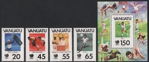 Vanuatu 1988 - número medio 793-796 y bloque 11 ** - montado sin montar o nunca montado - Olympia Seúl - Imagen 1 de 1