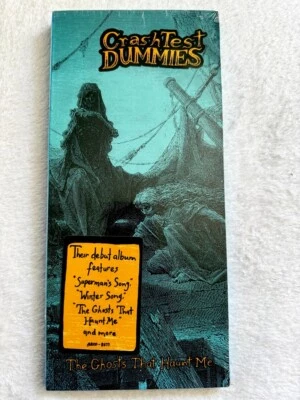 CRASH TEST DUMMIES SEALED LONGBOX GHOSTS HAUNT CD PROMO HYPE STICK SUPERMAN SONG - Image 1 of 4