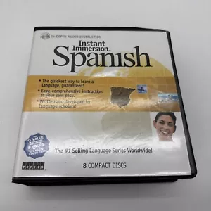 Instant Immersion Spanish In Depth Audio Instruction #1 Series Worldwide - Picture 1 of 4