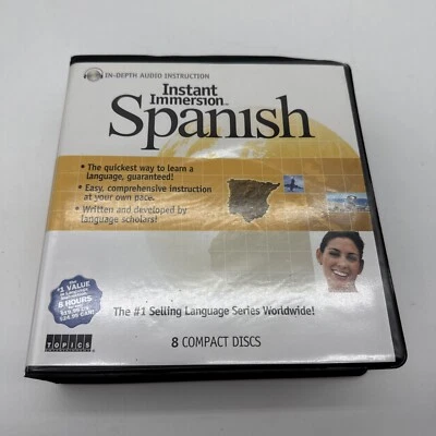 Instant Immersion Spanish In Depth Audio Instruction #1 Series Worldwide - Image 1 of 4