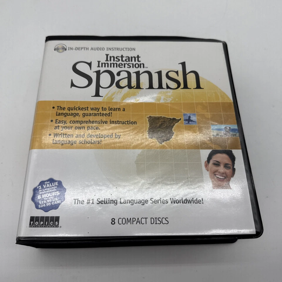 Instant Immersion Spanish In Depth Audio Instruction #1 Series Worldwide - Image 1 of 4