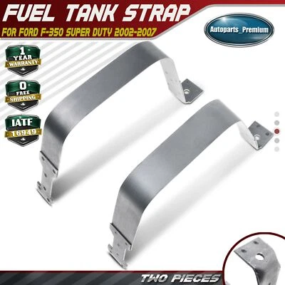 2pcs Fuel Tank Strap for Ford F-350 Super Duty 2002-2005 2007 165.0" Wheelbase - Image 1 of 4