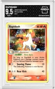 Rapidash #13 Pokemon EX Fire Red & Leaf Green Graded MINT+ 9.5 - Picture 1 of 2