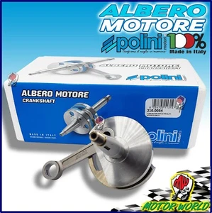 210.0054 POLINI ALBERO MOTORE ANTICIPATO CONO 19 VESPA 50 2T SPECIAL - Imagen 1 de 1