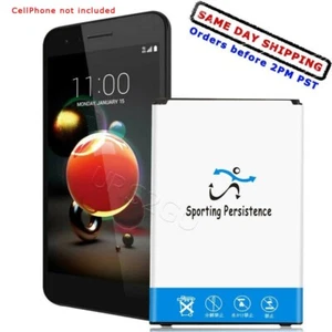 Sporting 5380mAh Extended Slim Li_ion Extra Battery for LG Zone 4 LM-X210VPP USA - Picture 1 of 2