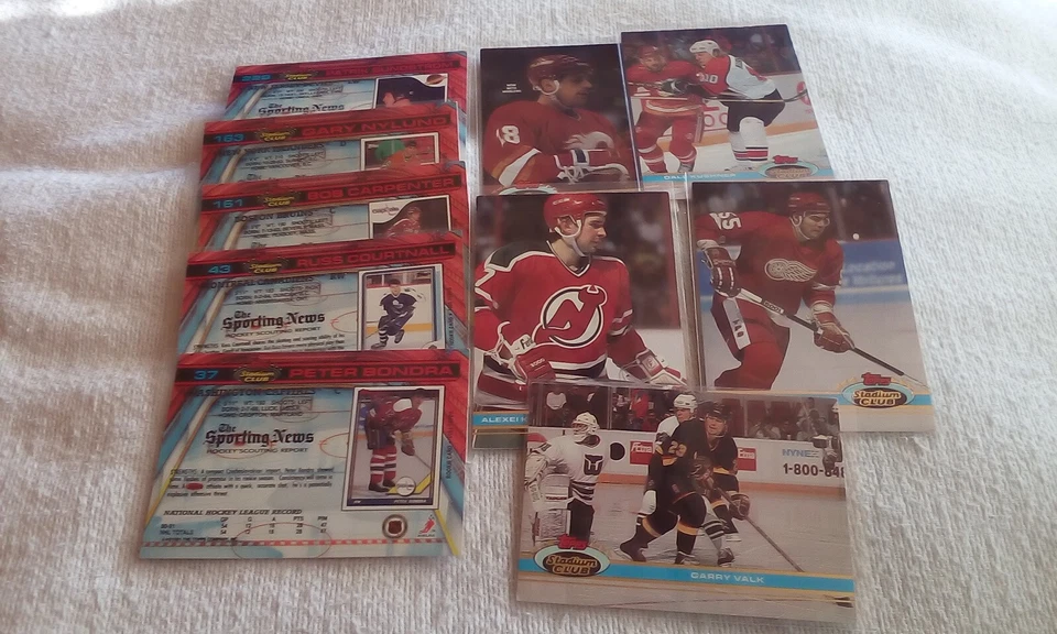 1991-92 Stadium Club  Hockey Part. set. Pick cards that you want/need. - Image 1 of 1