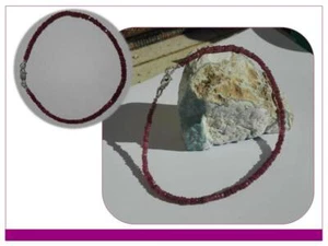 Cavigliera/bracciale 24 ct rubini e argento sterling con certificato - Foto 1 di 2