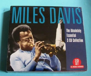 MILES DAVIS The Absolutely Essential 3 CD Collection CD REMASTERED NEW SEALED - Picture 1 of 2
