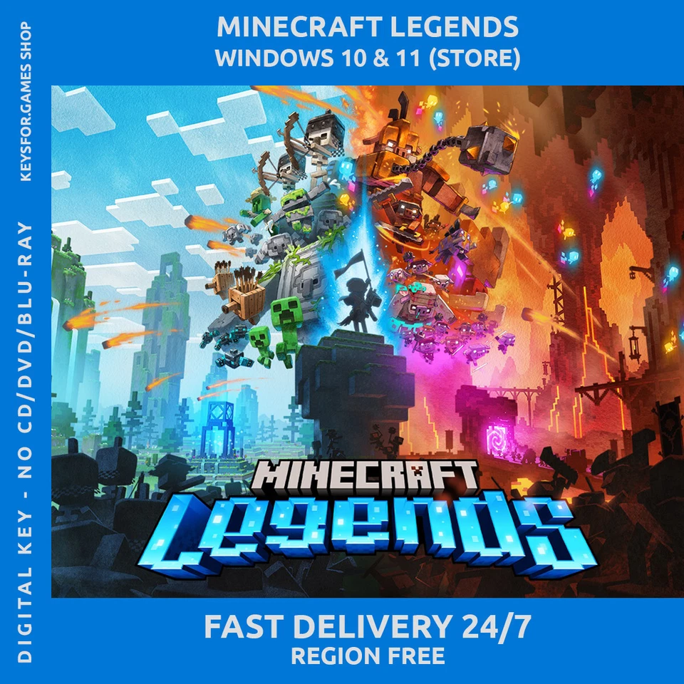 Minecraft Legends | PC | Windows 10 & 11 | MS Store MC Base Game | Region Free - Bild 1 von 4