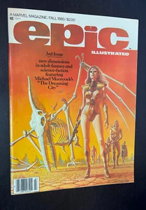 EPIC ILLUSTRATED #3 (Marvel Comics Magazine 1980) -- 1st App DREADSTAR-- FN/VF - Picture 1 of 4