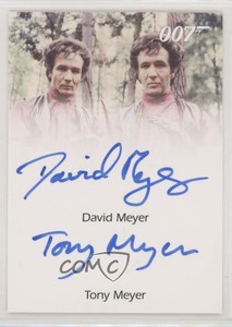 2007 The Complete James Bond 007 Full-Bleed Octopussy David Meyer Tony Auto 0c3