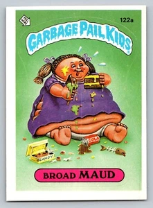 Garbage Pail Kids Broad Maud 122a Series 3 1986 - Picture 1 of 2
