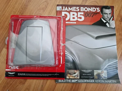 Eaglemoss 1/8 Costruire il Proprio James Bond 007 Aston Martin DB5 Numero 3 Inc - Immagine 1 di 2