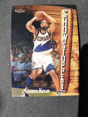 Shawn Kemp 1996 Topps Finest #241 Showstoppers Very Clean Card Gradable - Image 1 of 4
