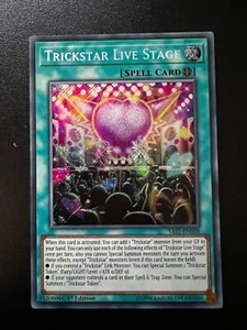 Trickstar Live Stage SAST-DE058 Secret Rare 1. Auflage Near Mint Yugioh - Bild 1 von 2