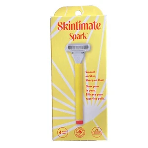 Skintimate Spark Women’s Razor Shaver 1 Hande + 2 Cartridges - Picture 1 of 2