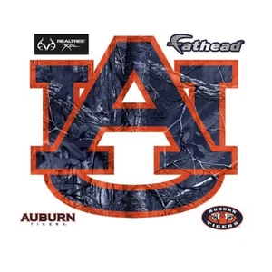 NEW AUBURN TIGERS REALTREE REAL BIG FATHEAD NCAA Wall Graphic Decal - Picture 1 of 1