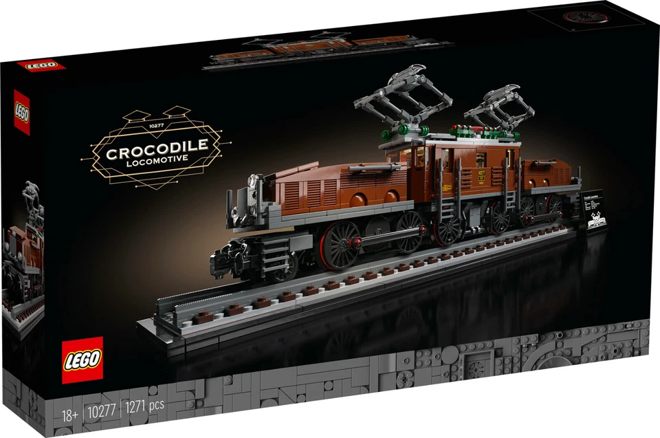 LEGO 10277 Creator Crocodile Locomotive - Brand New In Box - Image 1 of 4
