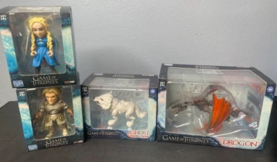 Lote de 4 figuras de vinilo de acción de Juego de Tronos de temas leales nuevas en caja Foto 1 de 4