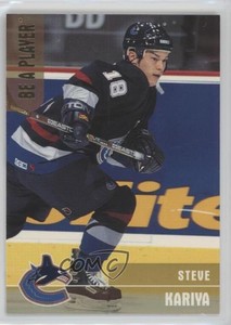 1999-00 ITG Be A Player Memorabilia Gold /100 Steve Kariya #211 Rookie RC