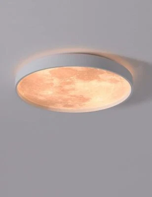 LED Ceiling Light Creative Planet Moon Ceiling Light For Bedroom Living Room - Image 1 of 4