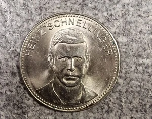 Shell Münze 1970 Mexico Heinz Schnellinger - Bild 1 von 2