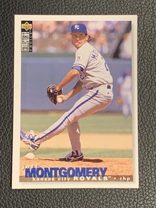 1995 Upper Deck Collector's Choice Jeff Montgomery #455 Kansas City Royals