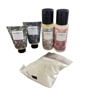 5 William Morris Travel Size Body Wash, Lotion, Bath Salts .51 and 1 ounce sizes - Picture 1 of 10