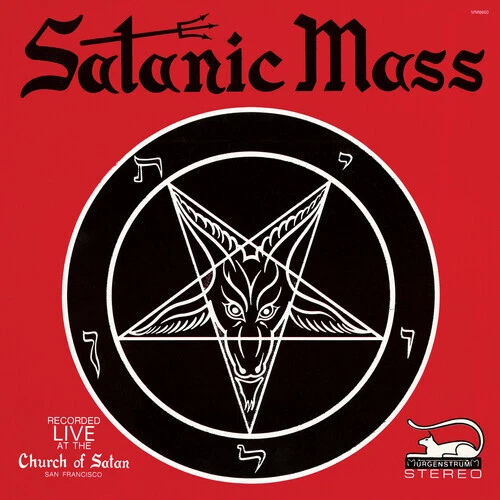 Satanic Mass-RED/Black Splatter by Lavey, Anton (Record, 2023) - Image 1 of 1