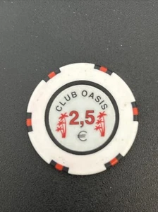 Club Oasis Dublin Ireland Casino Chip Jeton Token Rare - Picture 1 of 3