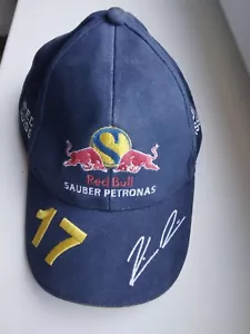 KIMI RÄIKKÖNEN ORIGINAL SIGNED SAUBER PETRONAS #17 CAP - Picture 1 of 5