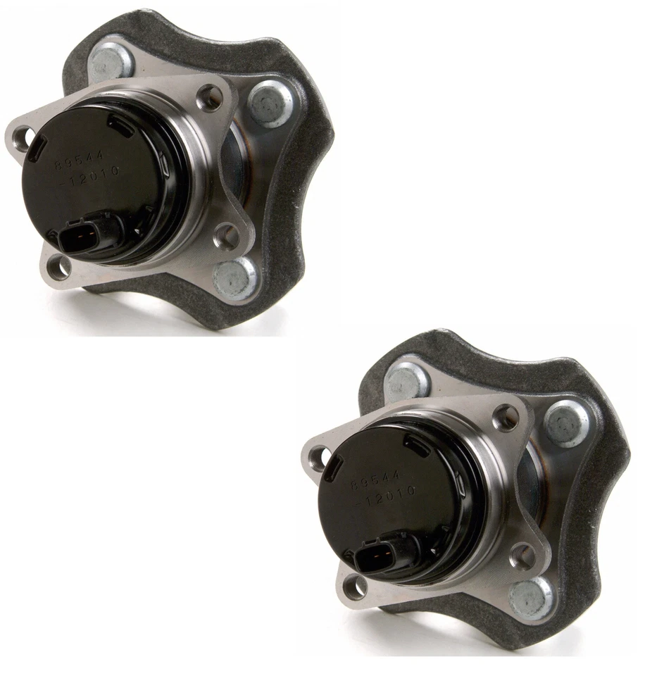 Juego de pares de 2 cojinetes de rueda traseros Moog y kit de conjunto de bujes para Scion xA xB Toyota Echo Foto 1 de 1