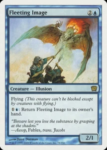 Magic MTG Tradingcard Ninth Edition 2005 Fleeting Image 78/350 - Imagen 1 de 1