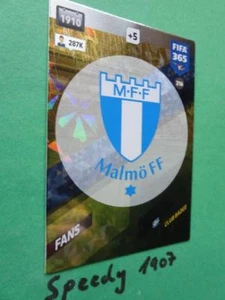 Panini Adrenalyn 2018 FIFA 365 Badge Logo Wappen Malmö Malmo NORDIC EDITION - Picture 1 of 1