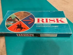 vintage original 1963 RISK game Parker Brothers COMPLETE, WOOD PCS - Picture 1 of 5