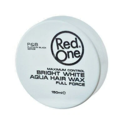 RedOne Bright White Aqua Hair Gel Wax Full Force 150 ml (5 fl oz) - Image 1 of 3